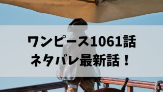 ワンピース 1061